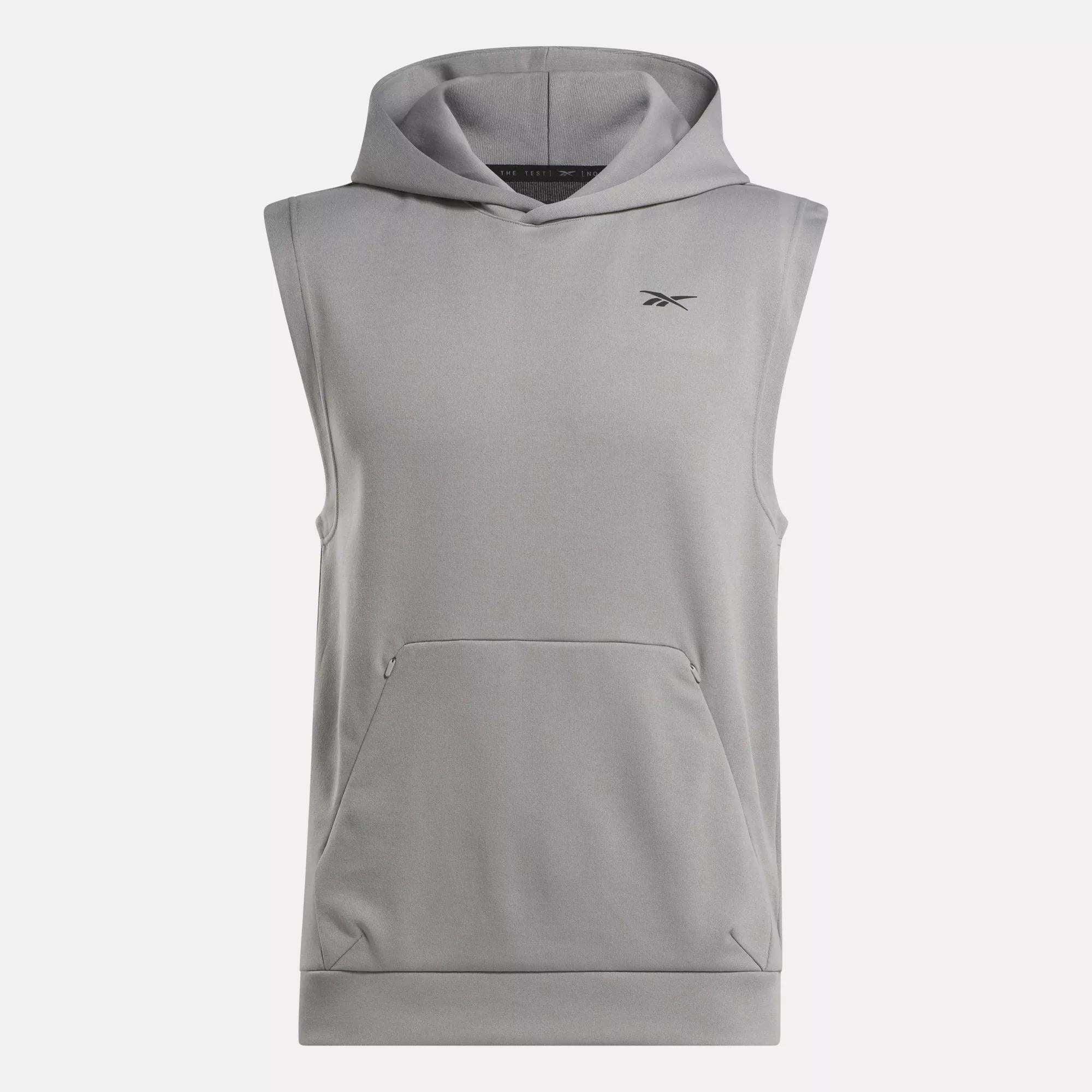 Men's Strength Sleeveless Hoodie Male Product Image