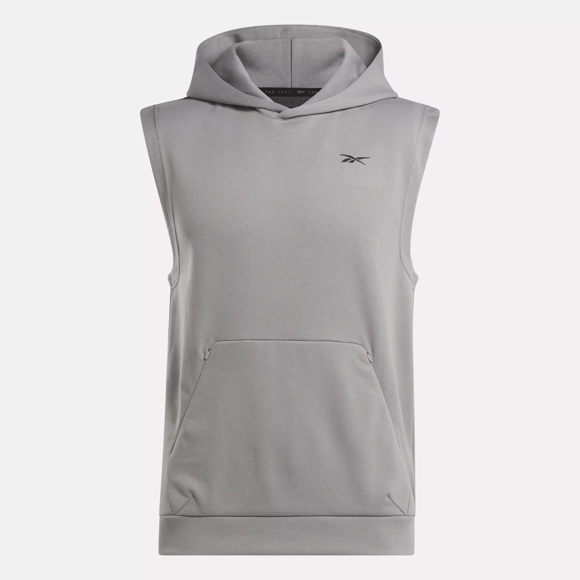 Men's Strength Sleeveless Hoodie Male Product Image