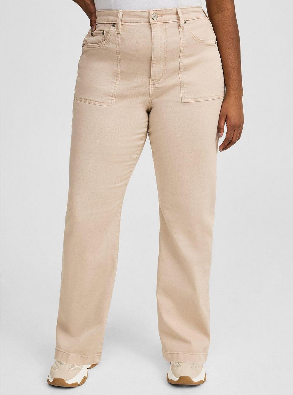 High-Rise Straight Utility Pant Product Image