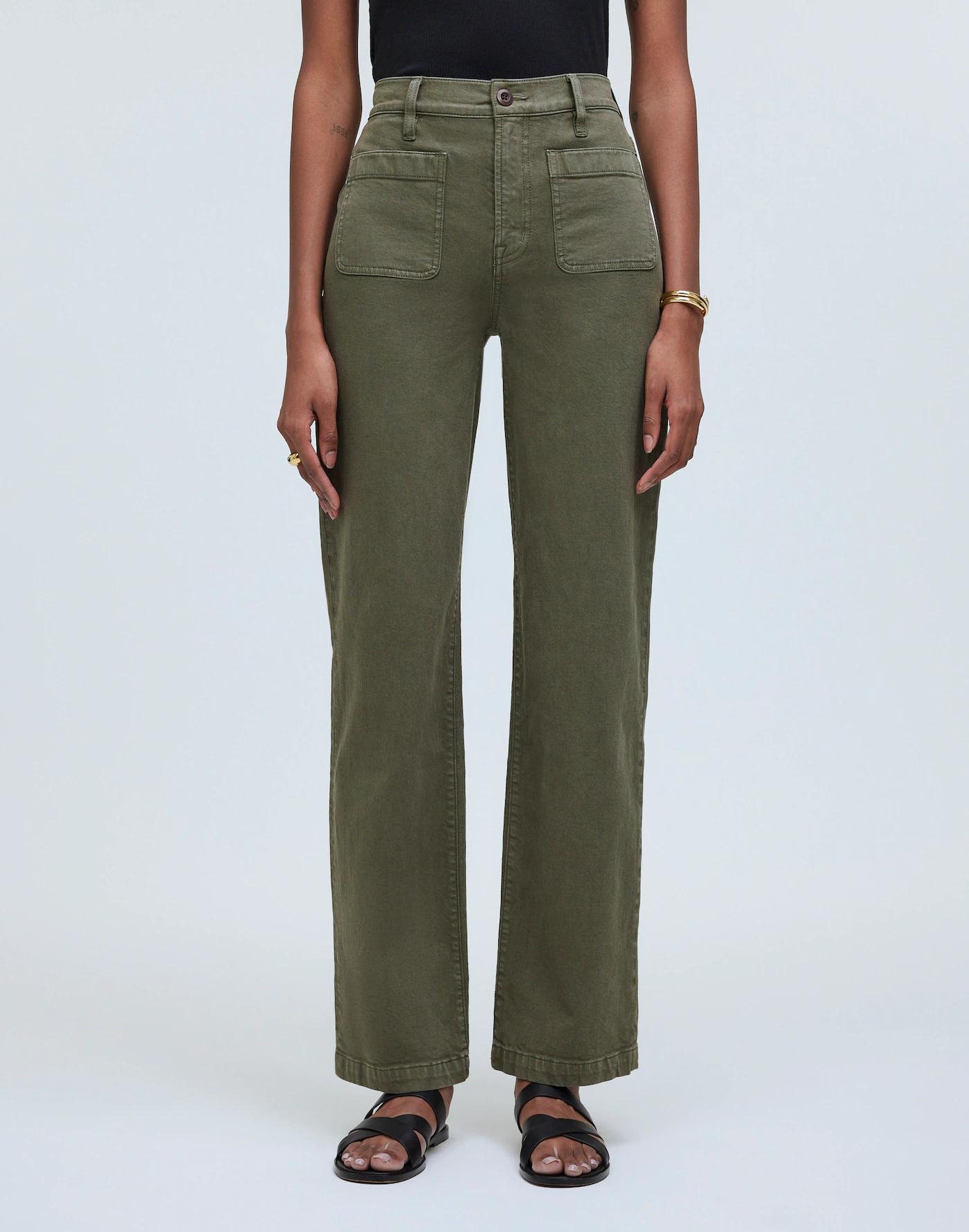 The Emmett Wide-Leg Pant: Patch Pocket Edition Product Image
