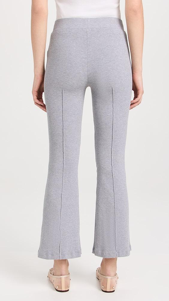 DONNI. Rib Kick Flare Trousers | Shopbop Product Image
