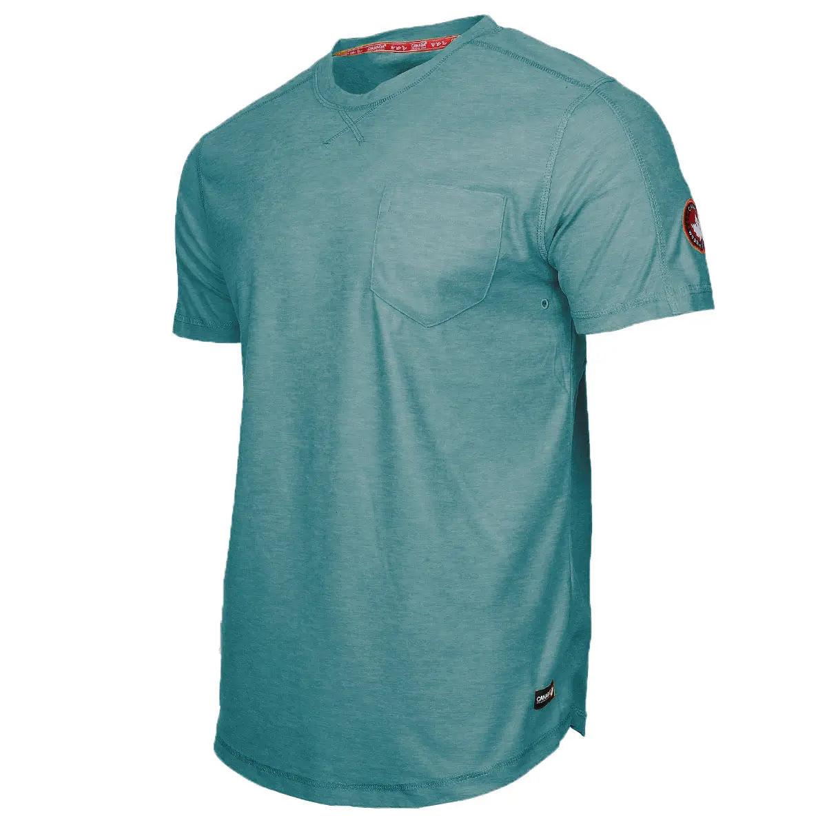 Canada Weather Gear Men's Supreme Soft Two Tone Crew Male Product Image