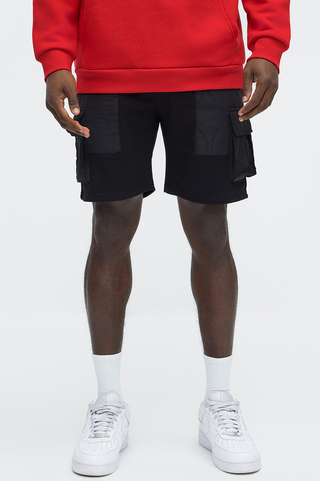 Trail Cargo Sweatshort - Black Product Image