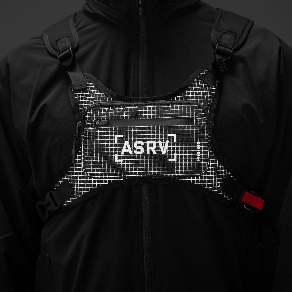 0634. Conditioning Chest Pack - Black "Grid" Product Image