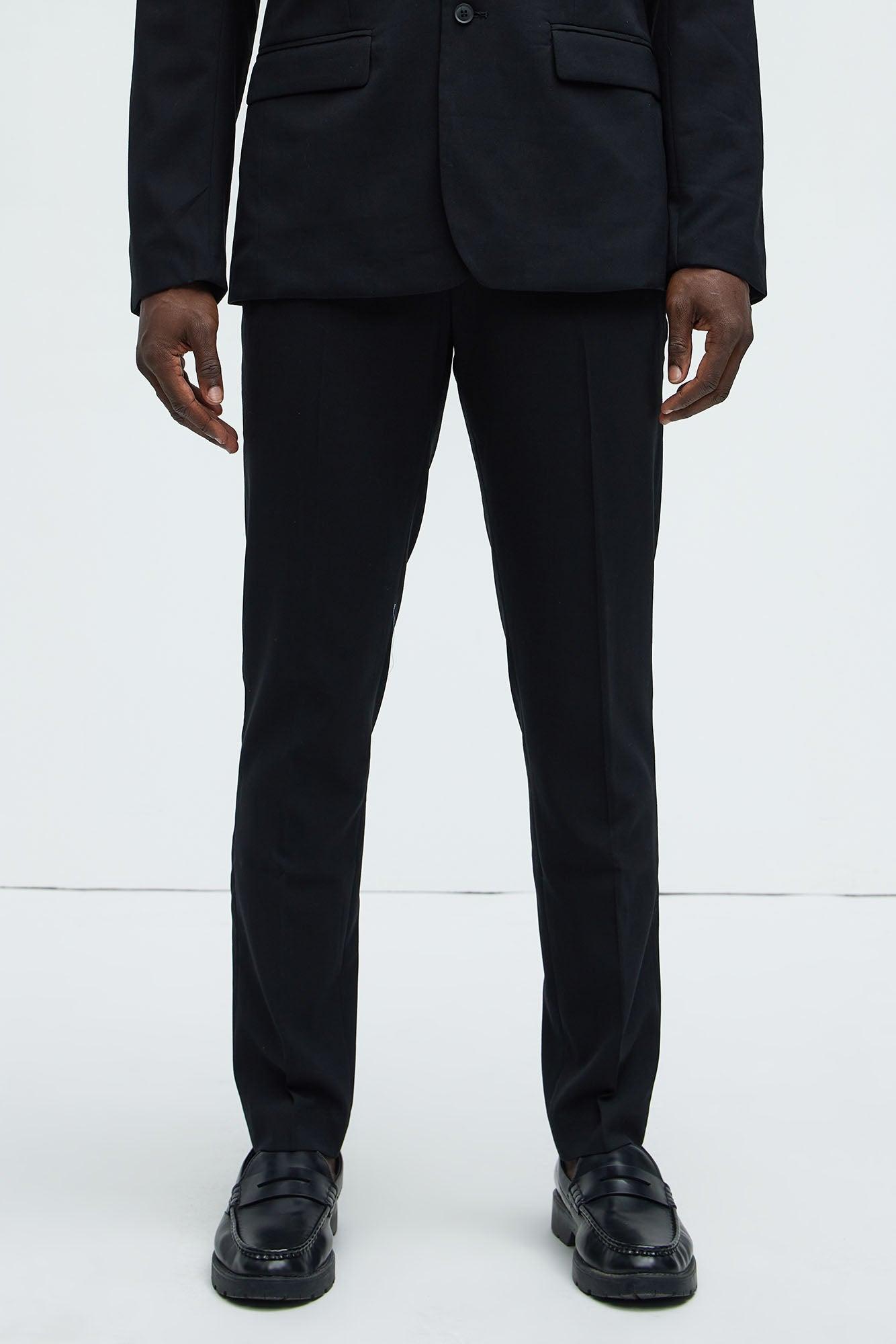 The Modern Stretch Slim Trouser - Black Product Image