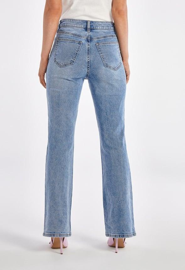 Blair High Rise Tummy Tamer Flare Jeans Product Image