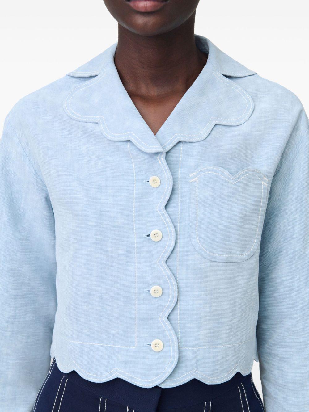 denim shirt Product Image