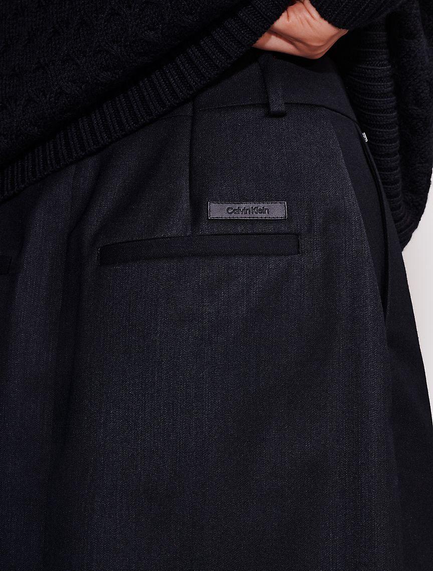 Wool Blend Tailored Skirt Product Image