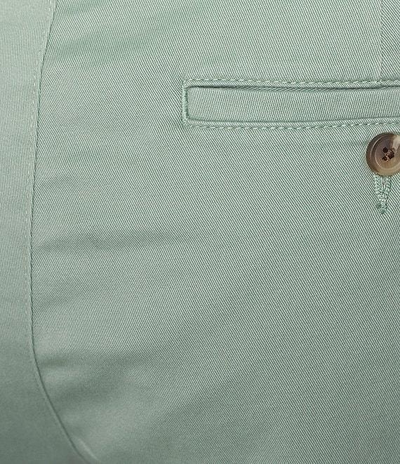 Roundtree & Yorke The Cloud Collection 9#double; Inseam Flat Front Washed Chino Shorts Product Image