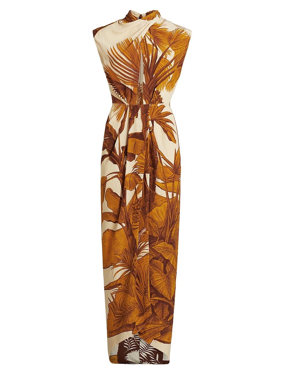 Womens Sailing Sunset Maxi Dress Product Image