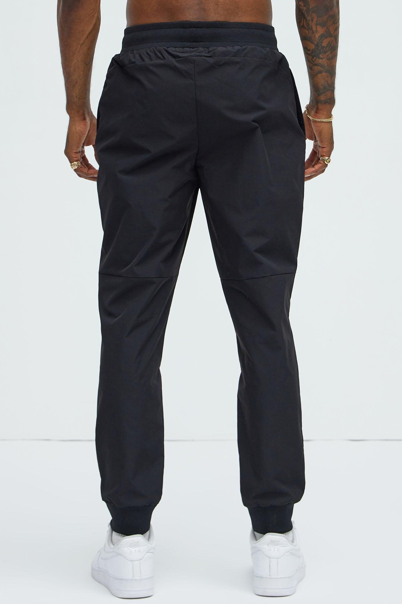 Ansel Tech Train Jogger - Black Product Image