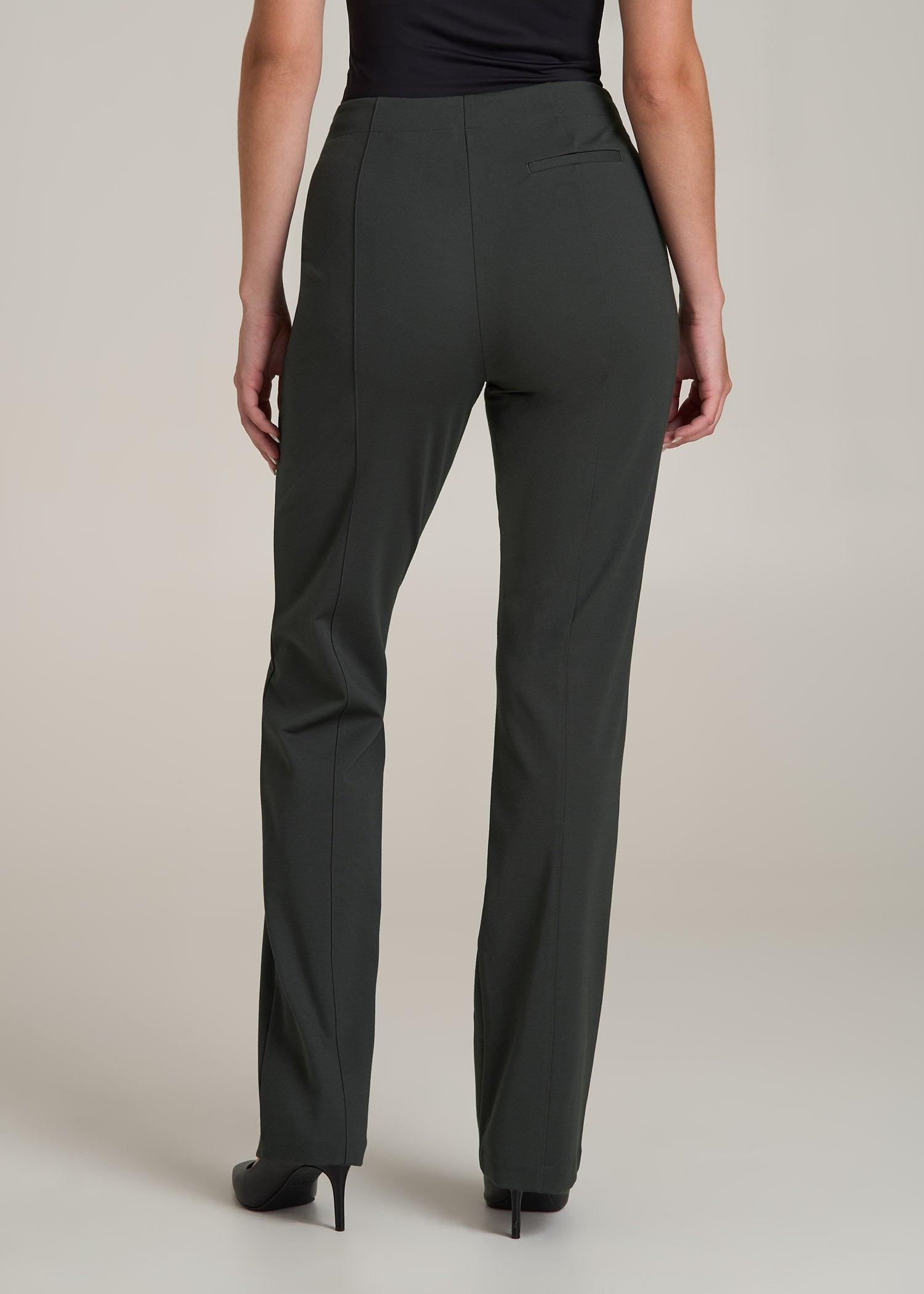 Straight Leg Dress Pants for Tall Women in Pine Grove Female Product Image