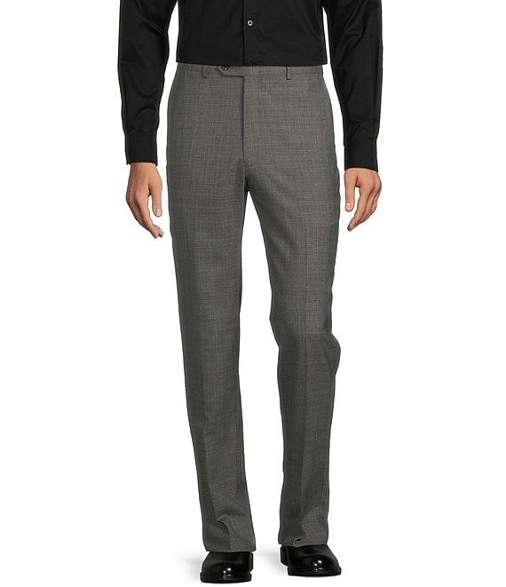 Hart Schaffner Marx New York Modern Fit Flat Front Dress Pants Product Image