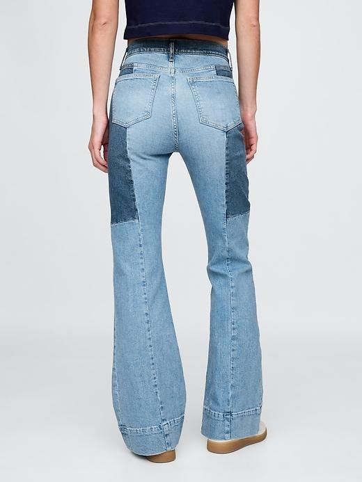 High Rise '70s Flare Jeans Product Image