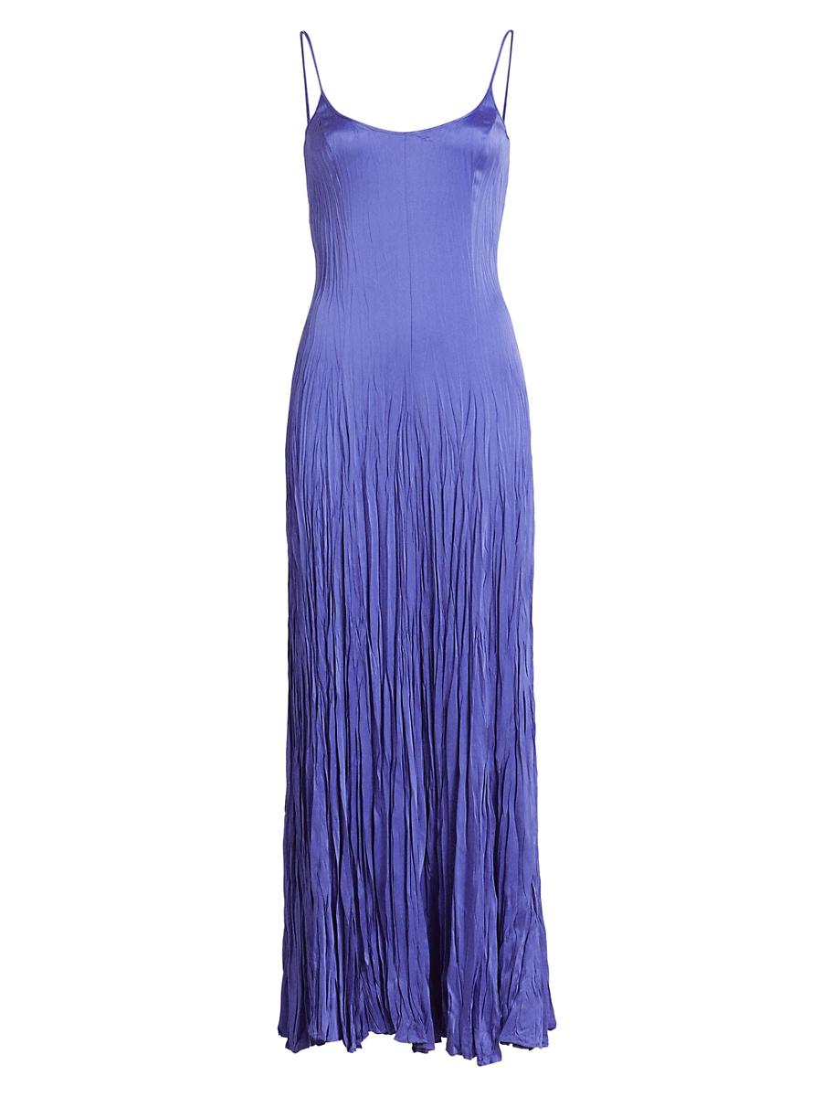 Womens Jamison Crushed Maxi Slip Dress Product Image