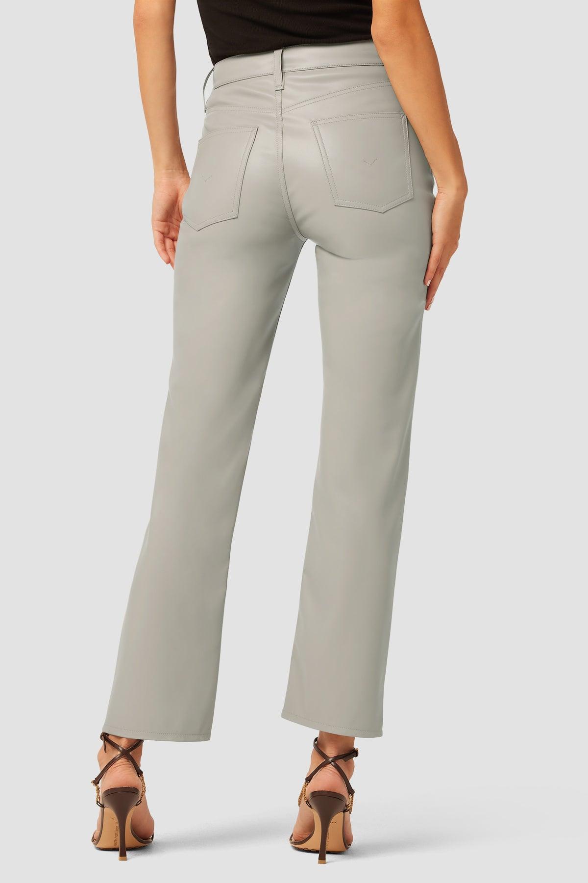 Remi High-Rise Vegan Leather Straight Pant Female Product Image