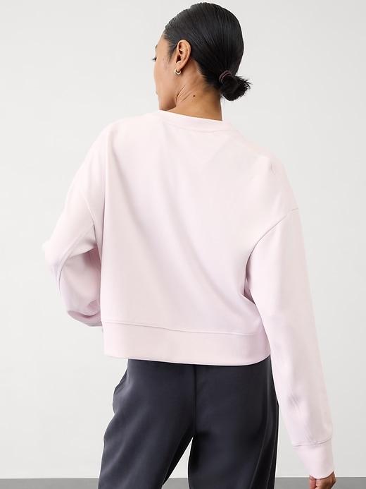 Seasoft Rib Crewneck Sweatshirt Product Image