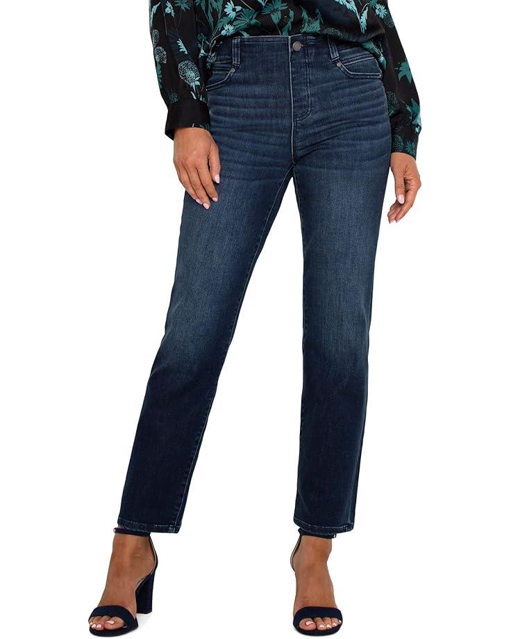 Petite Gia Glider Pull On Slim Mid Rise Stretch Denim Product Image