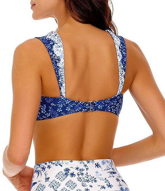 Agua Bendita Alicia Tales Reversible High Waisted Swim Bottoms Product Image