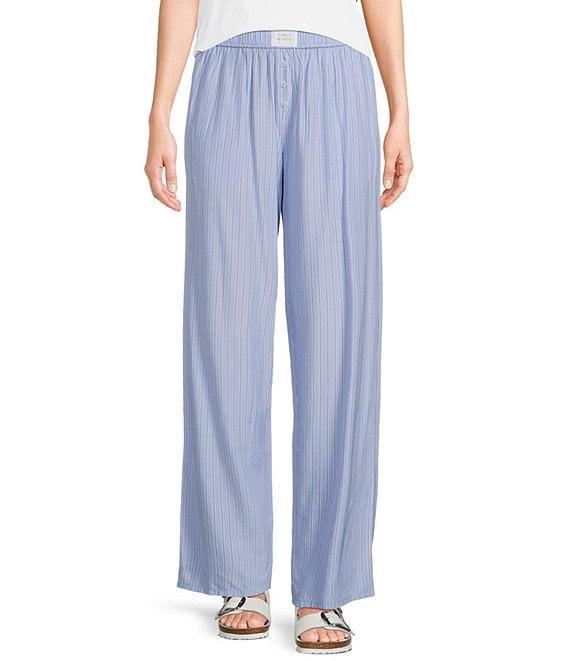 Things Between Stripe Long Boxer Pants Product Image