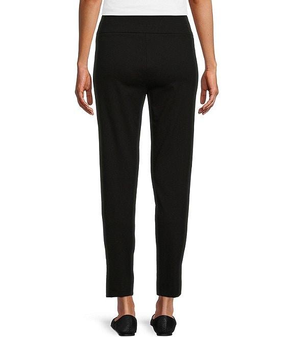 Slimsation® by Multiples Relaxed Tapered Leg Tummy Control Pull-On Ankle Pants Product Image