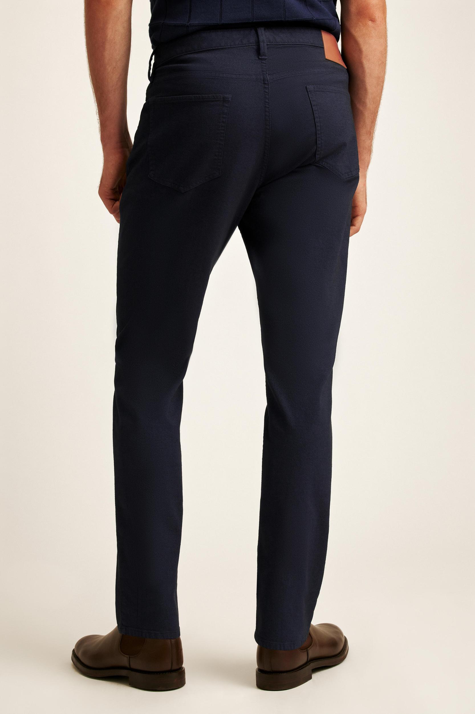 Italian Textured 5-Pocket Pants Product Image