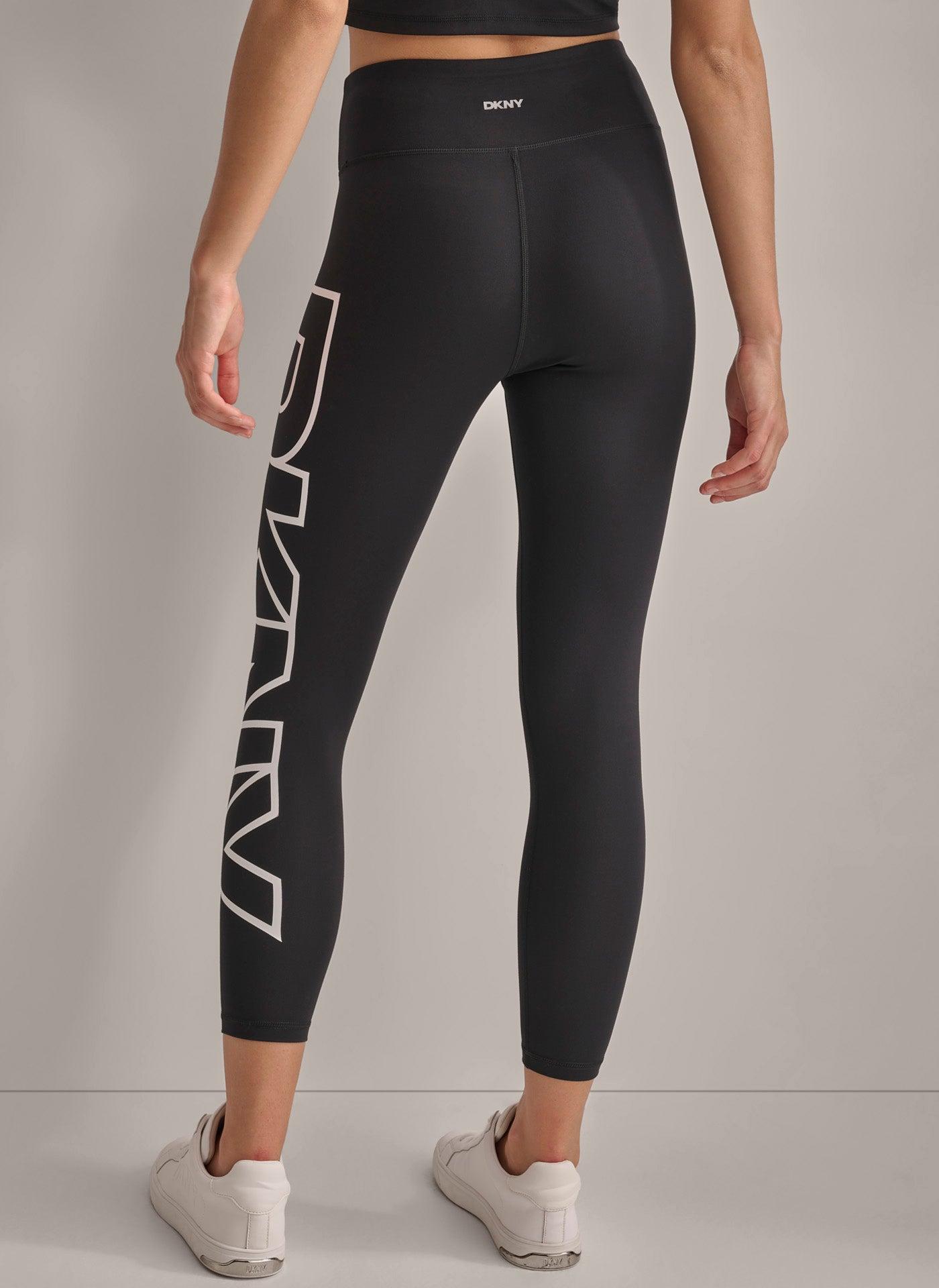 CROPPED MID-RISE LOGO COMPRESSION LEGGING Product Image