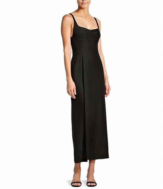 Antonio Melani Opel Linen Sweetheart Neck Sleeveless A-Line Dress Product Image