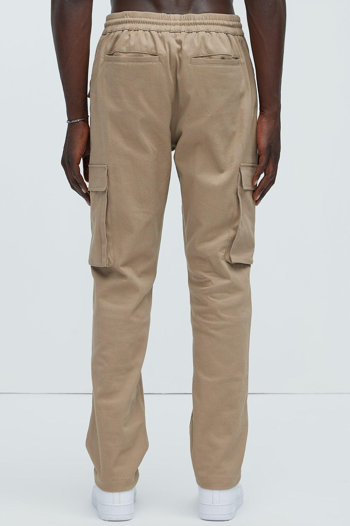 Cadet Utility Slim Cargo Pants - Khaki Product Image