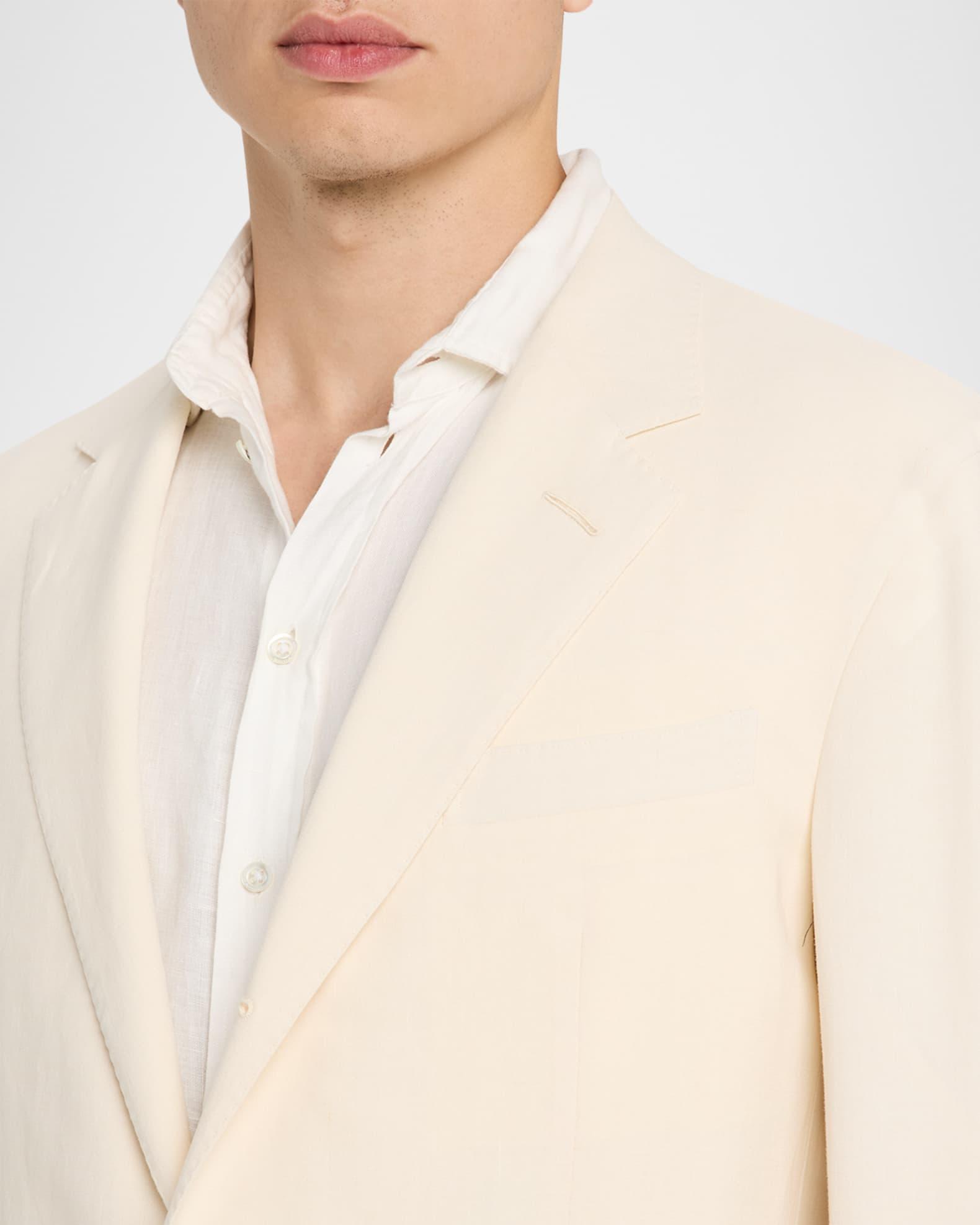 Men's Linen Cavendish Single-Breasted Sport Coat Product Image
