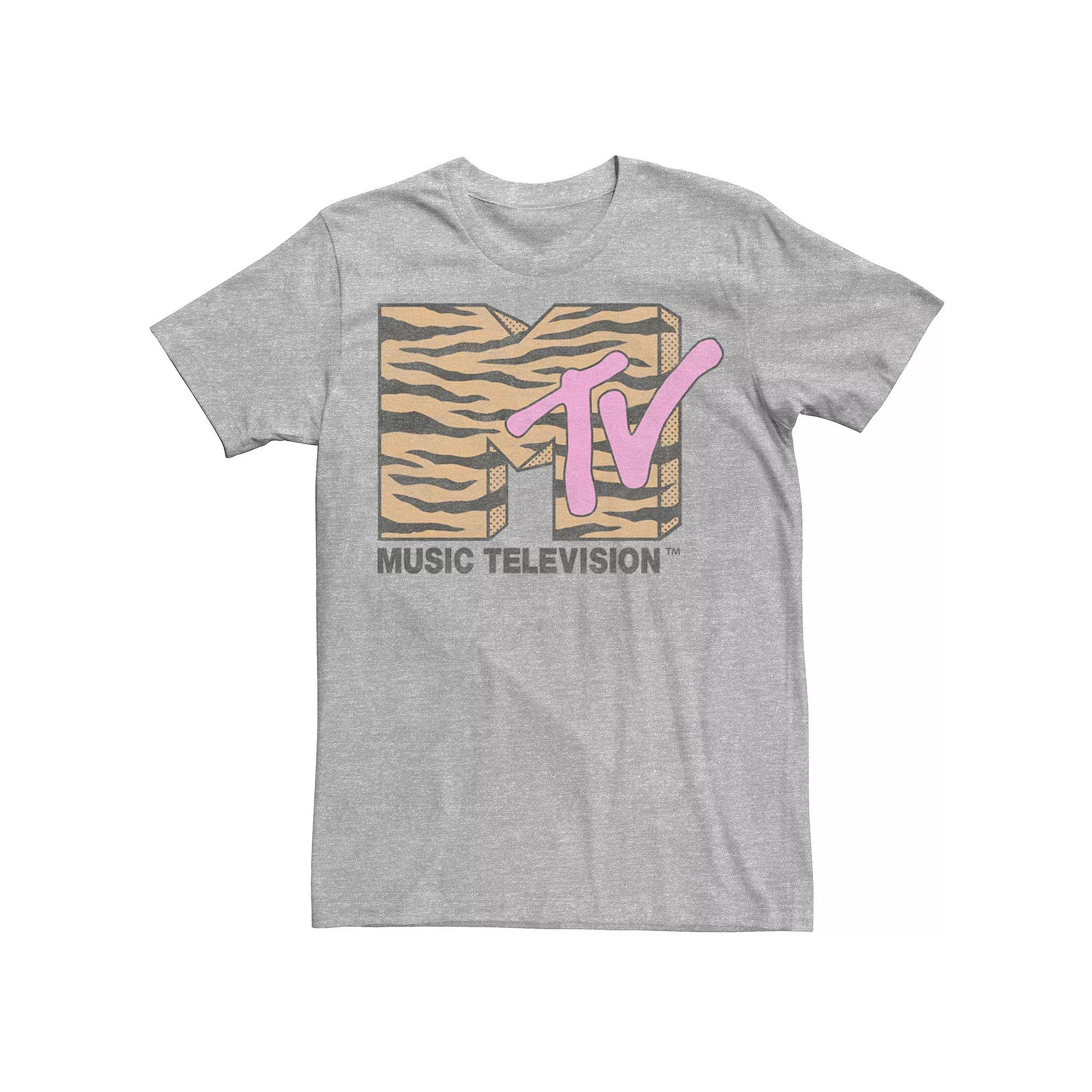 Men's MTV Vintage Tiger Logo Tee,  Product Image