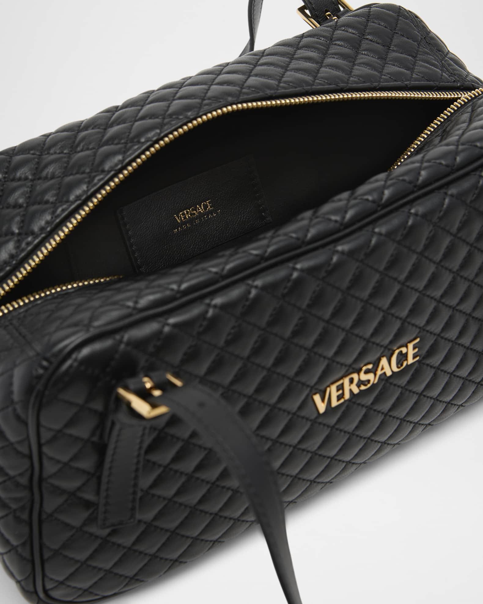 La Medusa Medium Quilted Leather Shoulder Bag Product Image