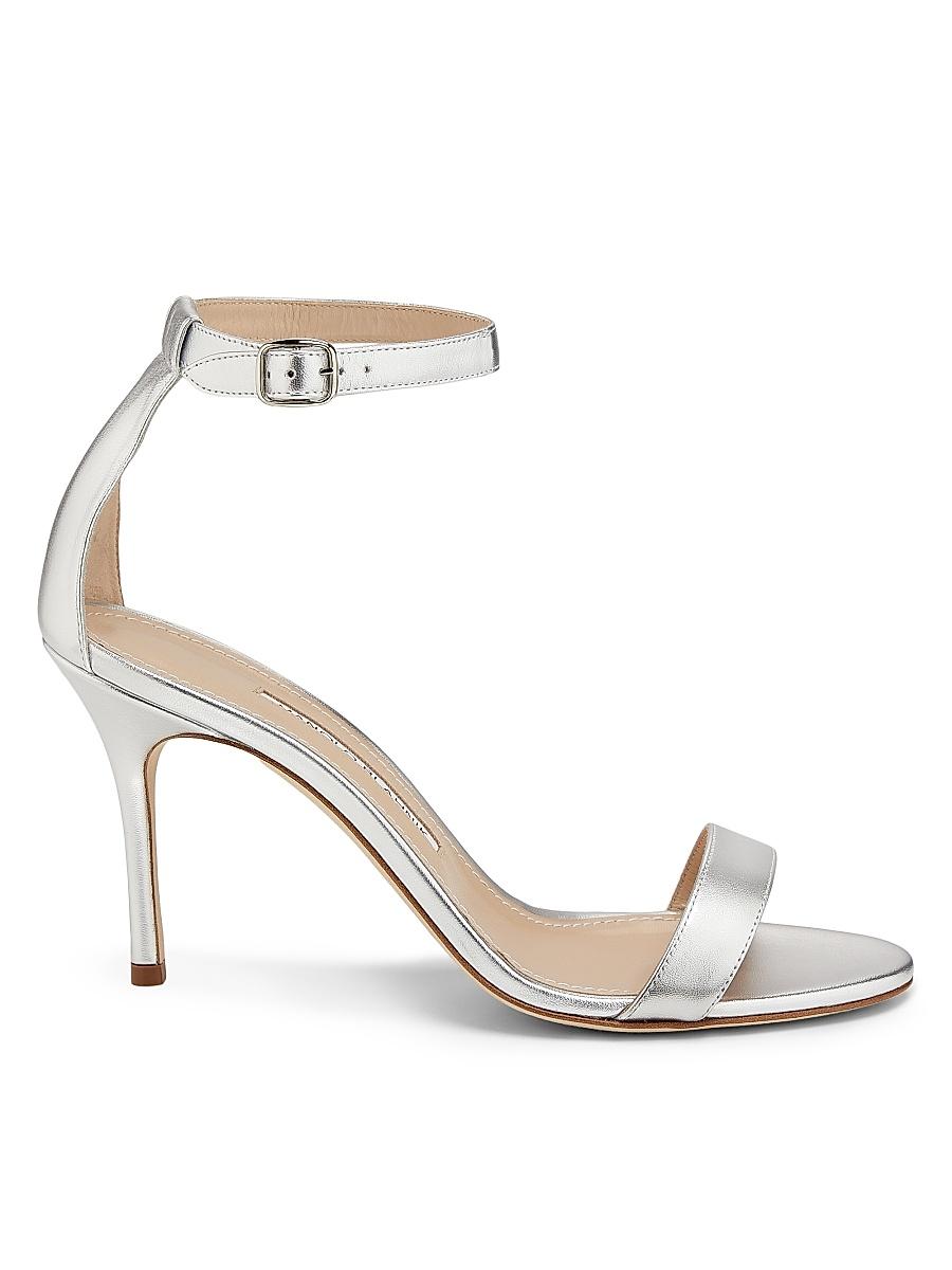 Womens Chaos Metallic Leather Sandals Product Image