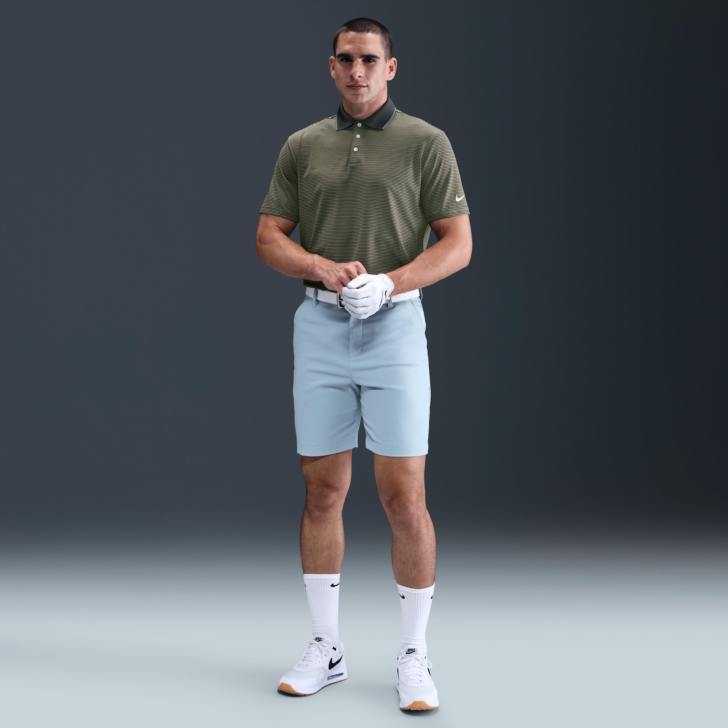 Nike Mens Tour Dri-FIT Striped Golf Polo | FZ7479-237 Product Image