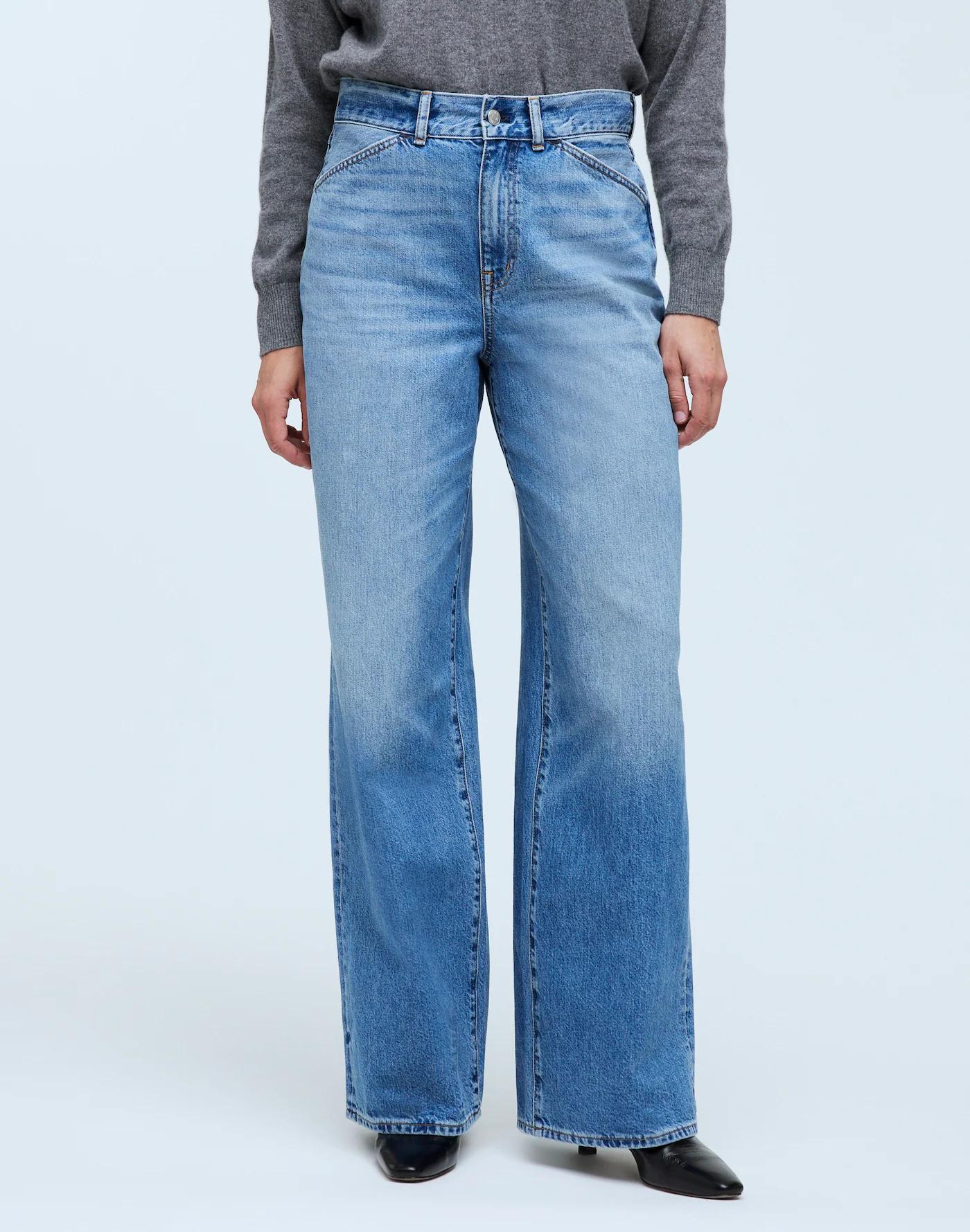 Madewell x Kaihara Superwide-Leg Jeans Product Image