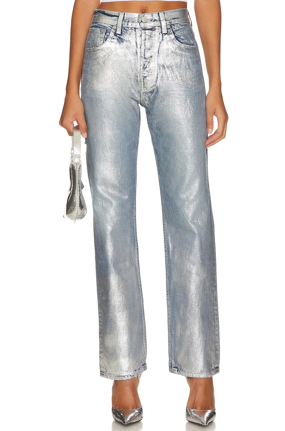 High Rise Straight Jeans Product Image