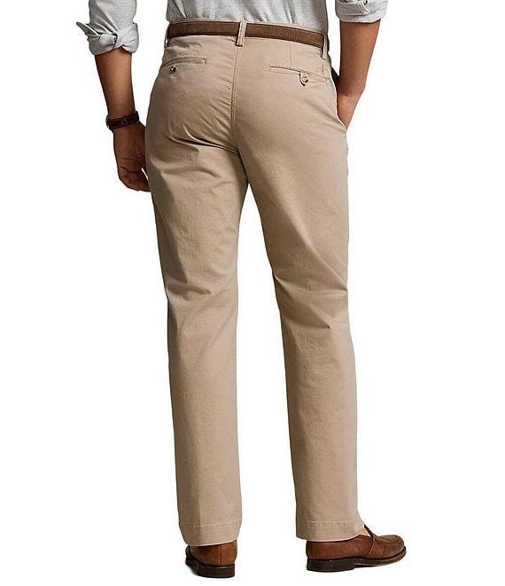 Polo Ralph Lauren Classic Fit Flat-Front Stretch Chino Pants Product Image