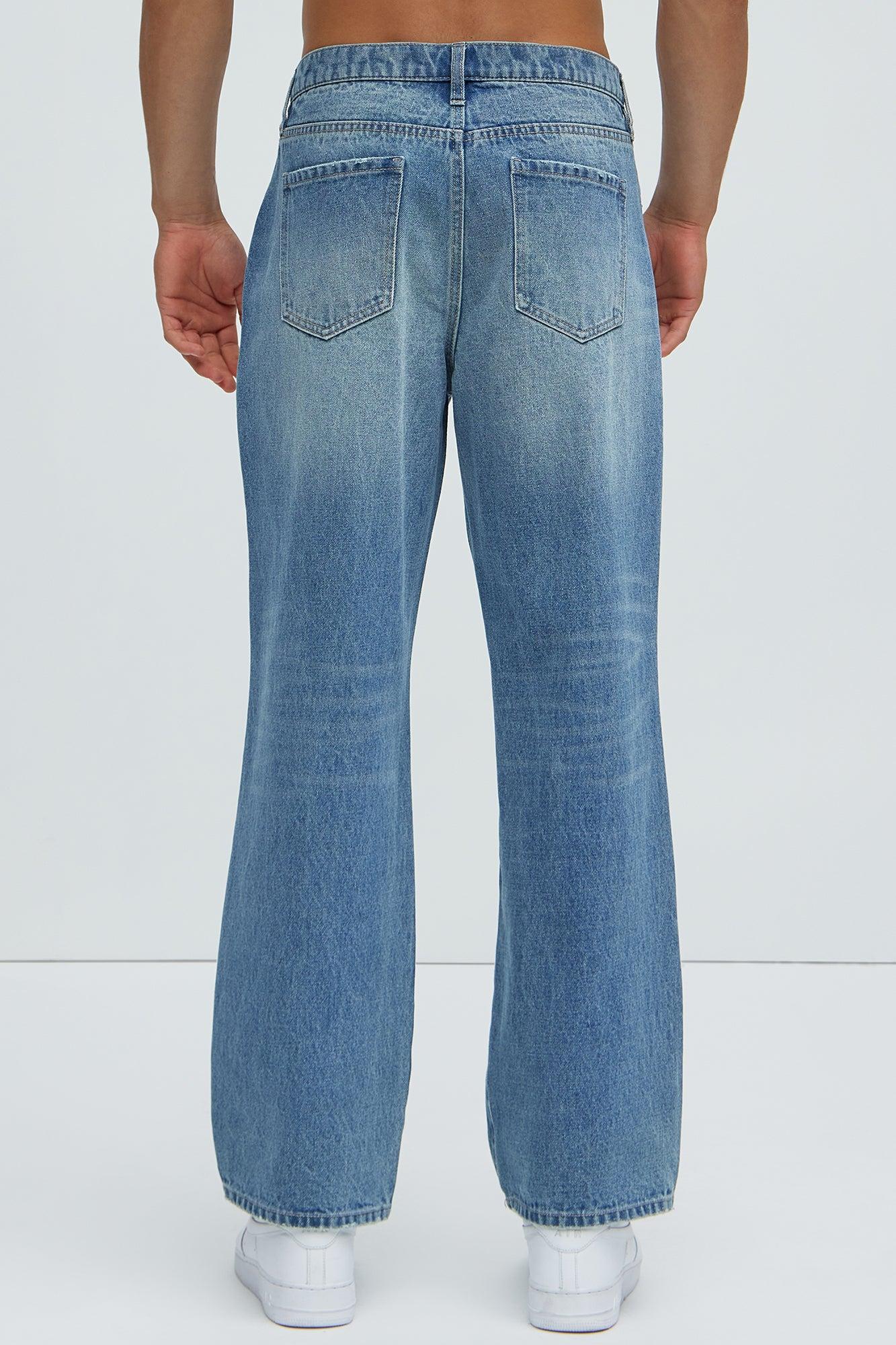 Vaughn Straight Jeans - Medium Wash Product Image