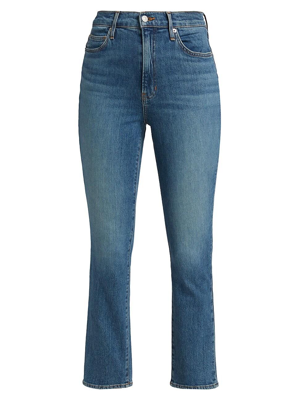 Womens Ryleigh High-Rise Ankle Slim Jeans Product Image