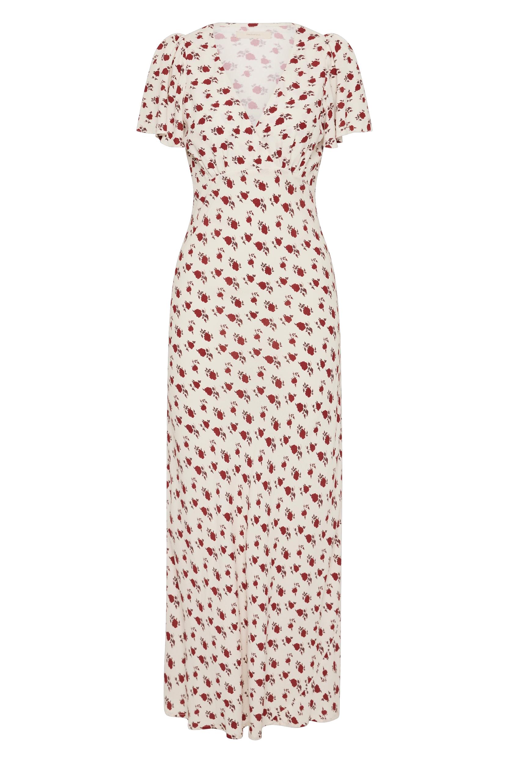 Mela Mini Dress Hazy Rose Deep Red - Final Sale Product Image