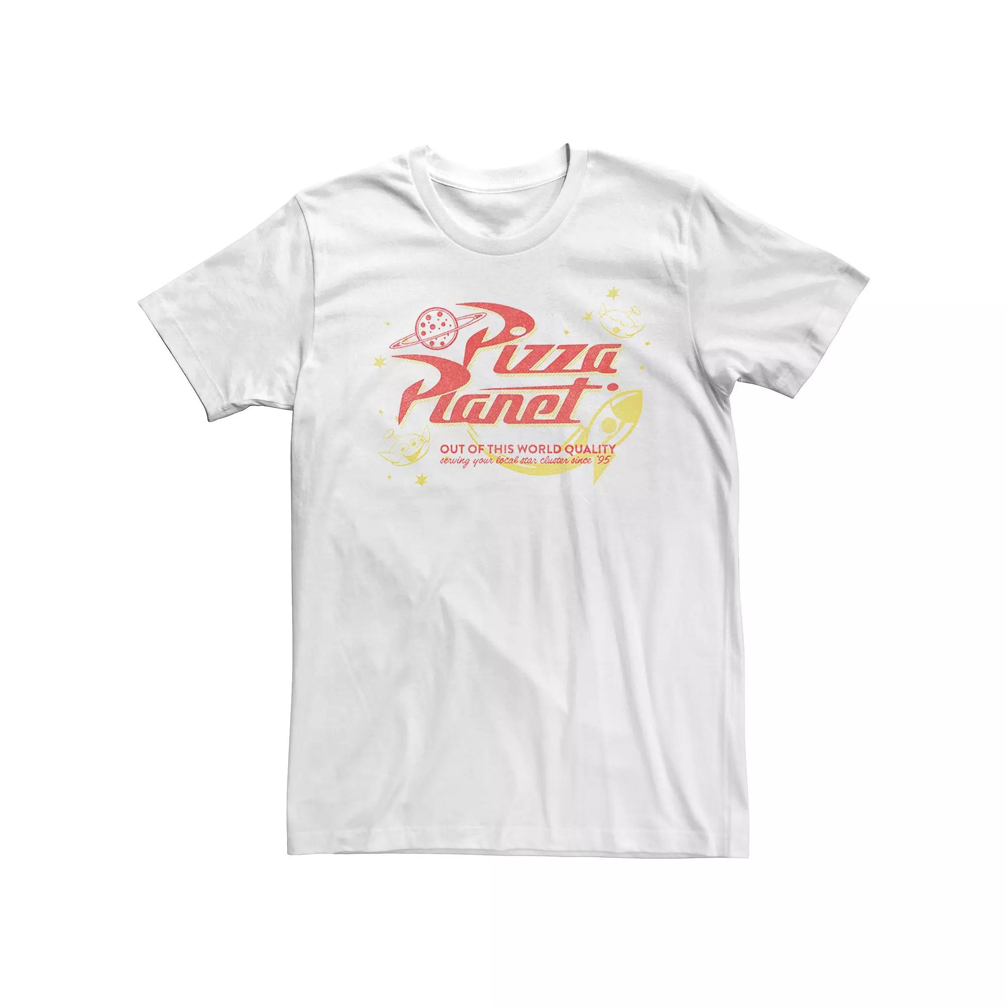 Disney / Pixar's Toy Story Men's Vintage Pizza Planet Logo Tee,  Product Image
