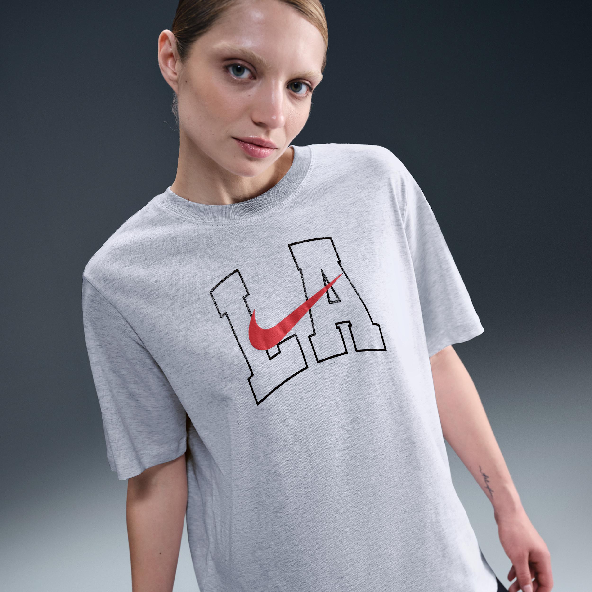 Womens Nike Sportswear Essential Graphic T-Shirt | IB8927-051 Product Image