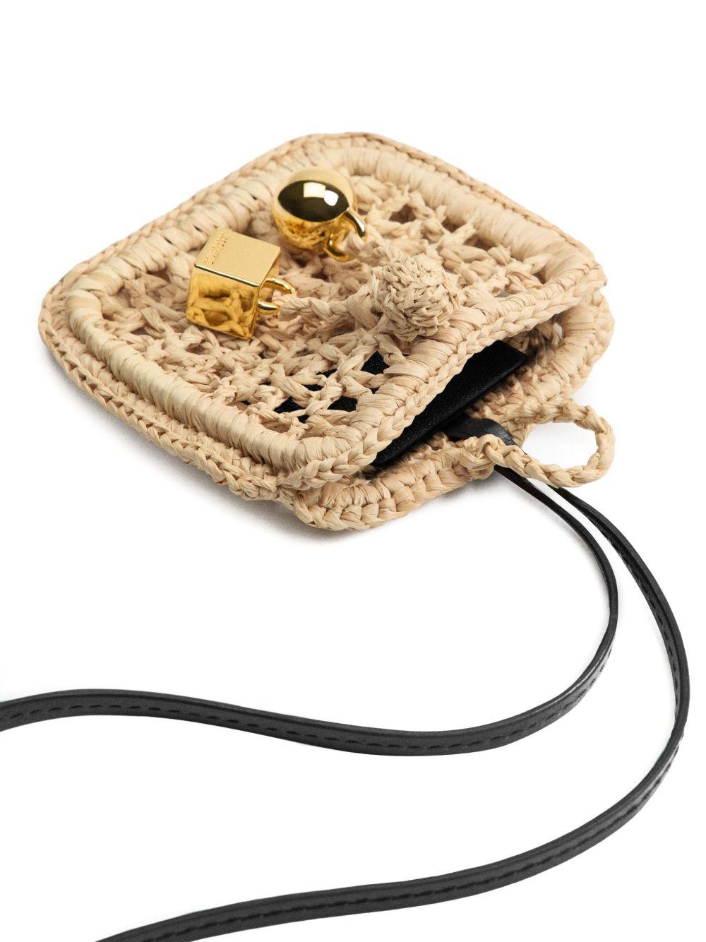 crochet-knit wallet  Product Image