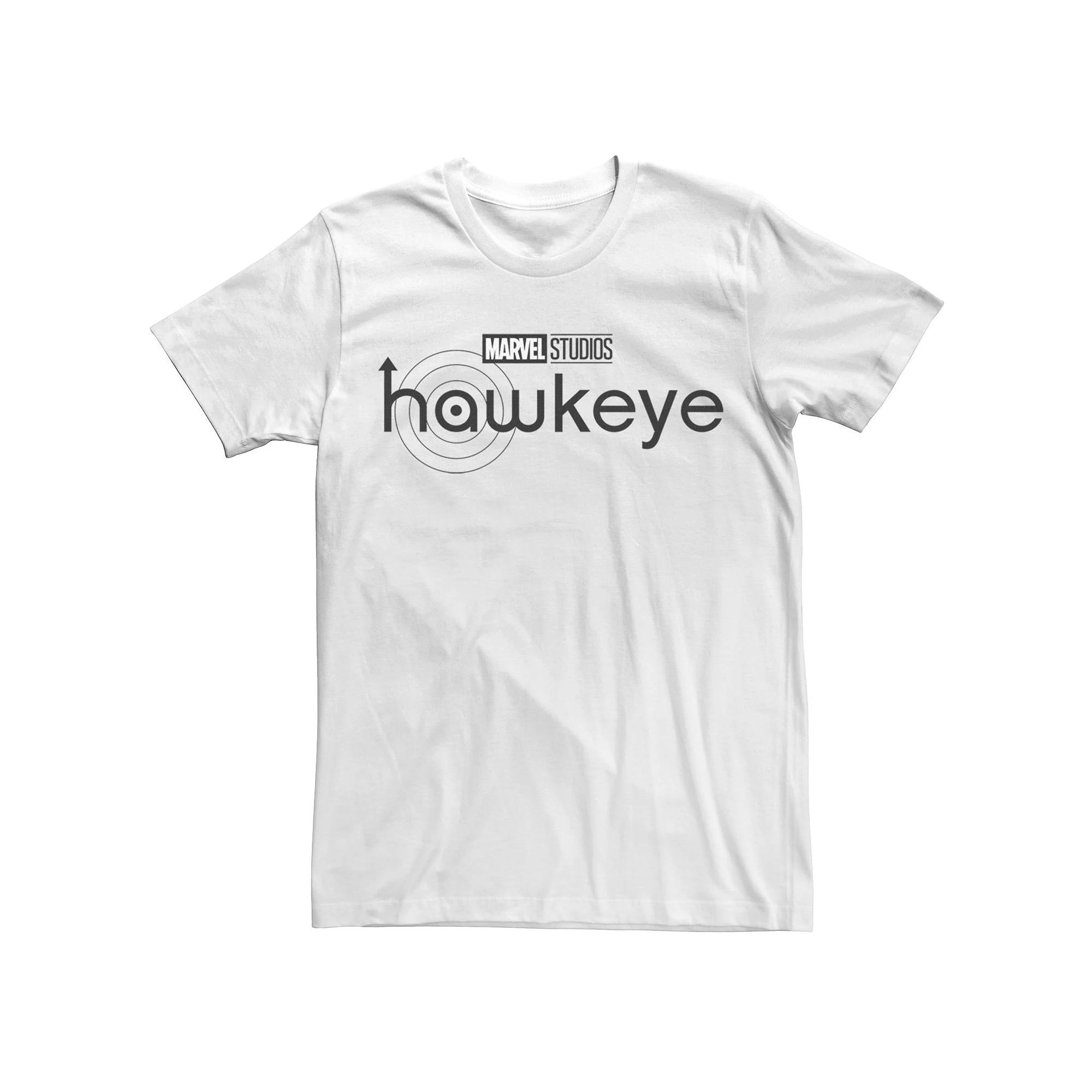 Men's Marvel Hawkeye Yellow Title Logo Tee,  Product Image
