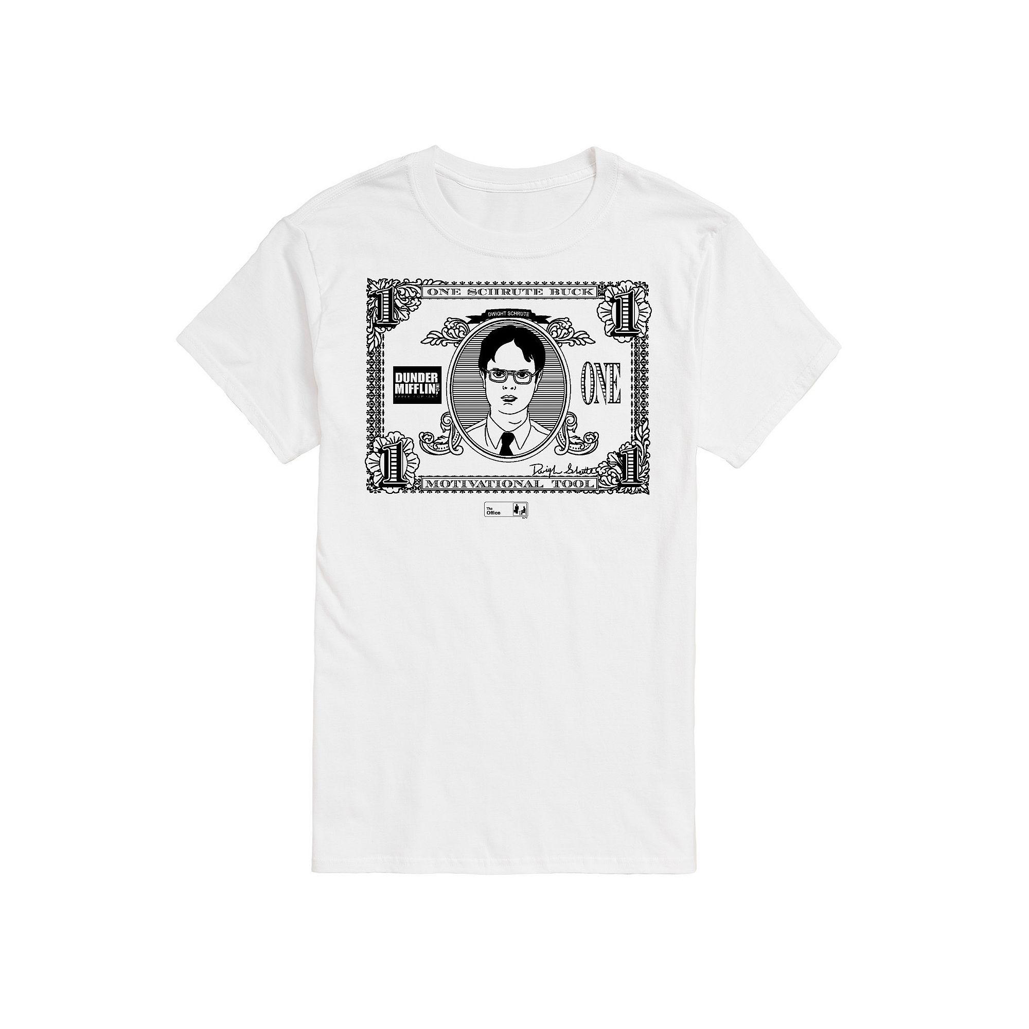 Men's The Office One Schrute Buck Tee,  Product Image