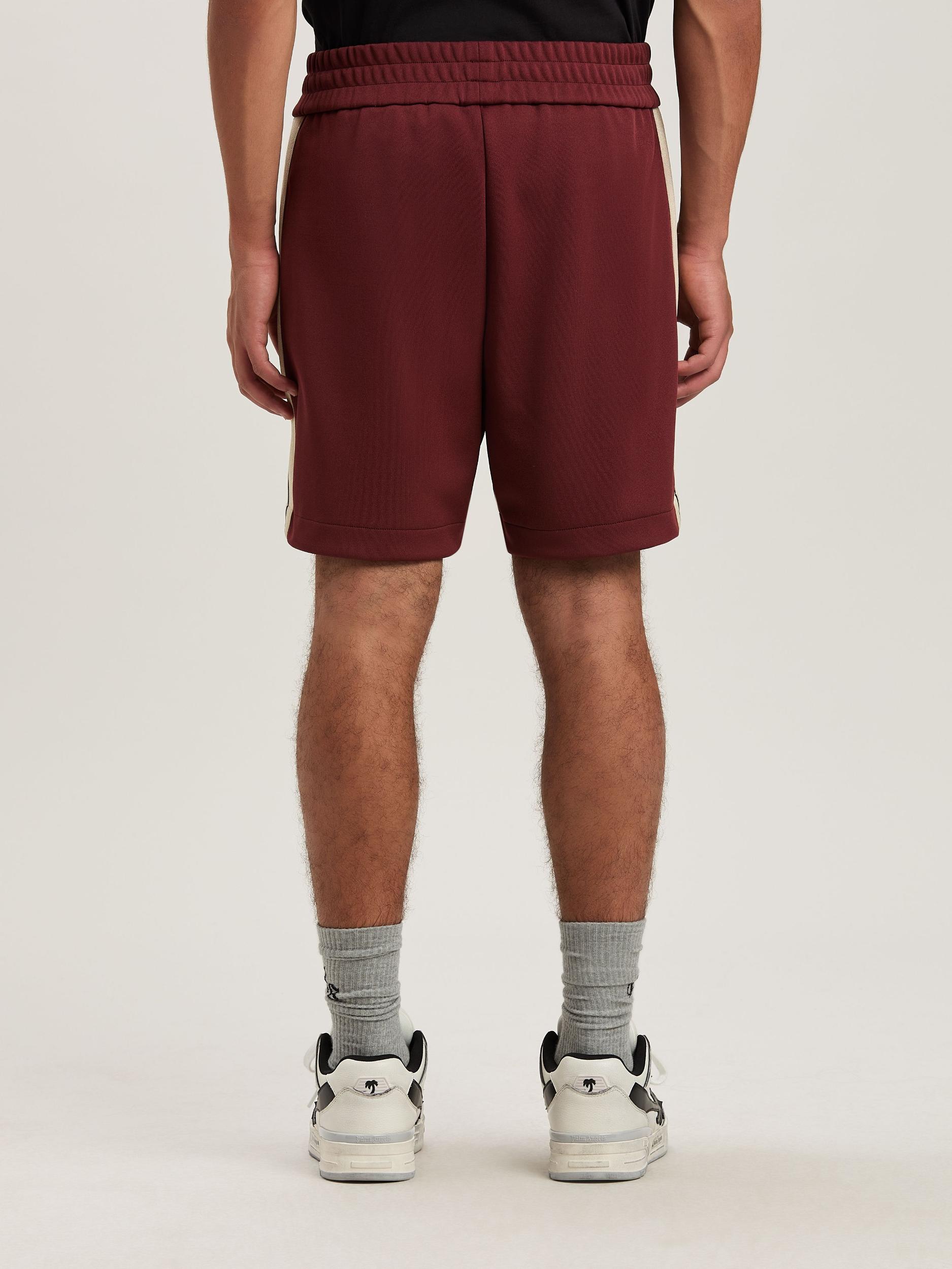 CLASSIC LOGO TRACK SHORTS BURGUNDY - OFF Product Image