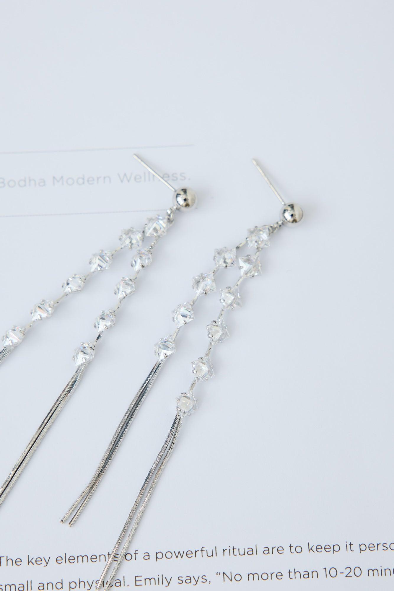 City Lights Earrings Silver Product Image