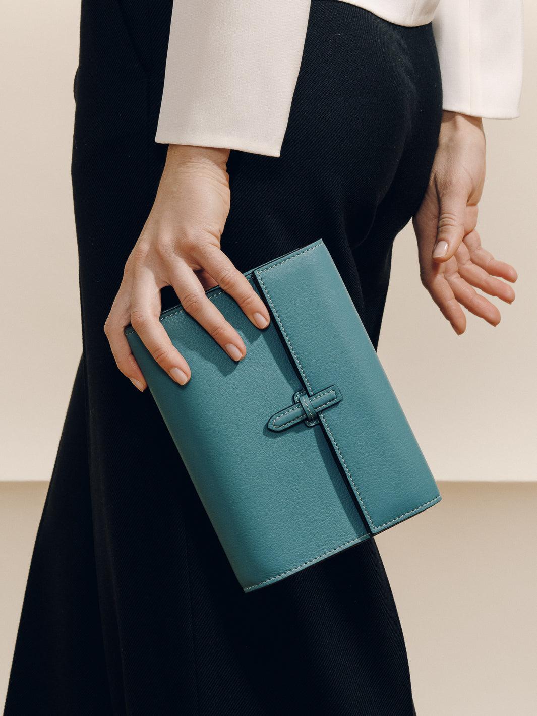 The Small Soft Clutch in Nappa Product Image