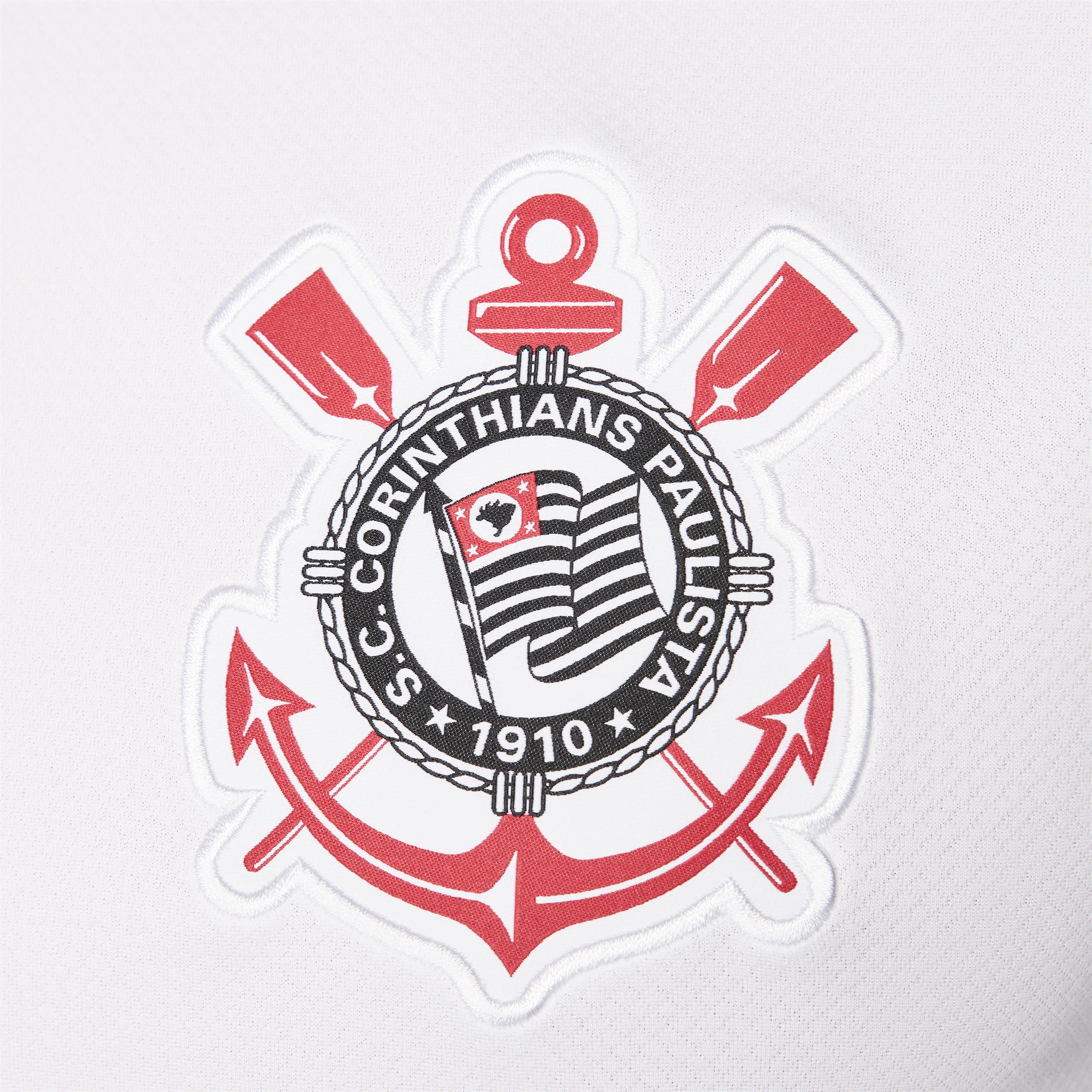 S.C. Corinthians 2024/25 Stadium Home Nike Mens Dri-FIT Soccer Replica Jersey | FN8785-100 Product Image
