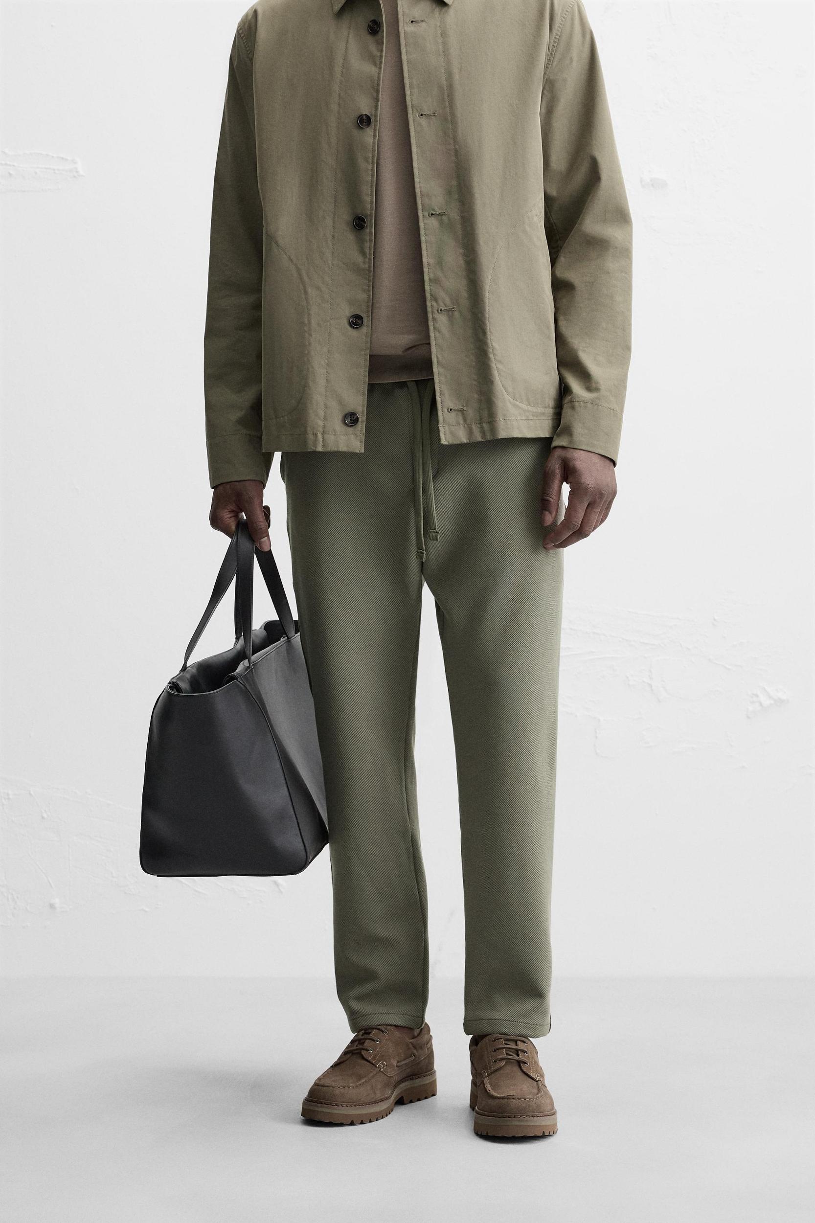 JOGGER WAIST STRETCH PANTS Product Image